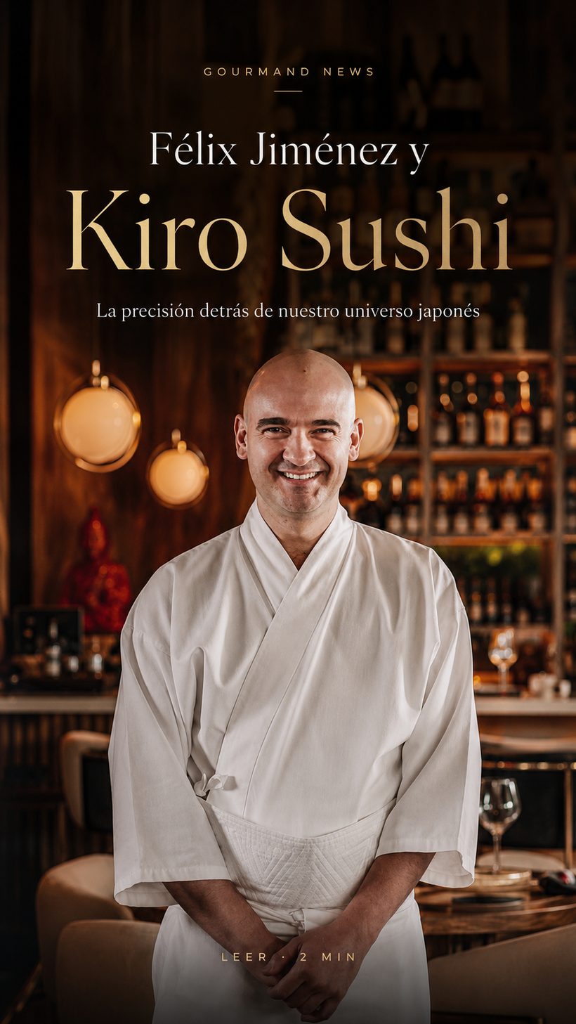 Félix Jiménez y Kiro Sushi: la precisión detrás del universo japonés