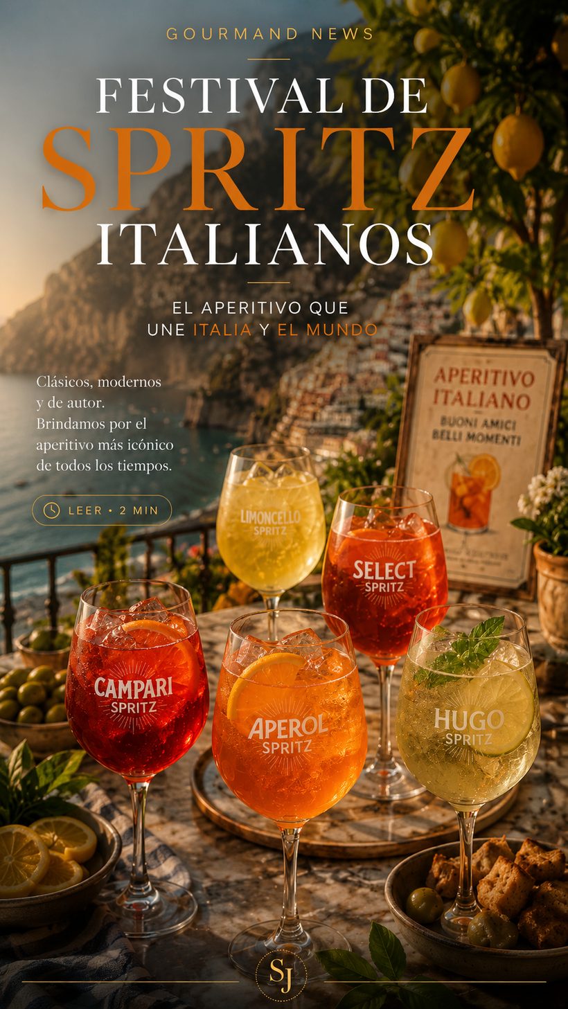 Festival de Spritz Italianos: el cóctel que sabe a verano