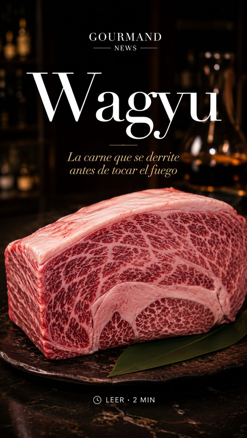Wagyu: la carne que se derrite antes de tocar el fuego